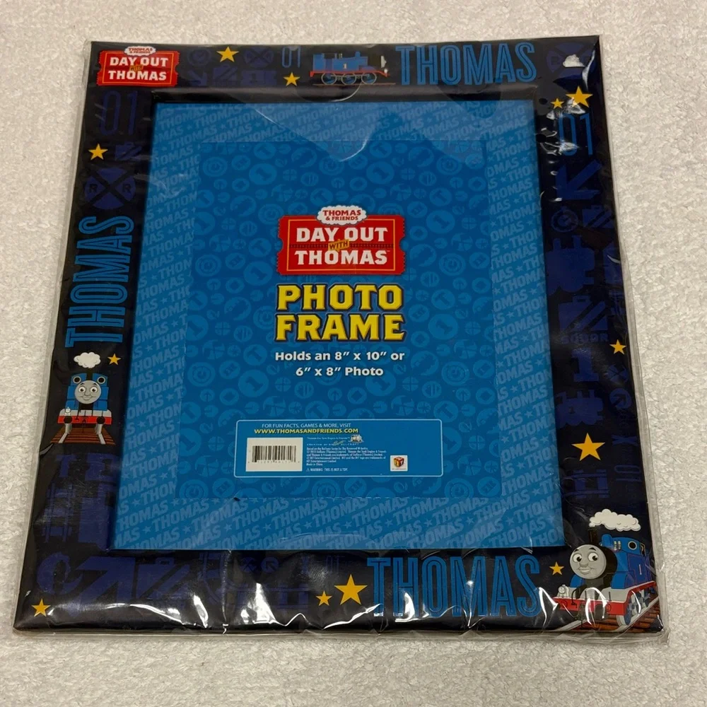 Thomas & Friends day out 8x19 Blue train Photo Frame nwt